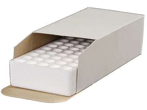 national metallic cb ammo box with styrofoam tray|cardboard ammo boxes with styrofoam.